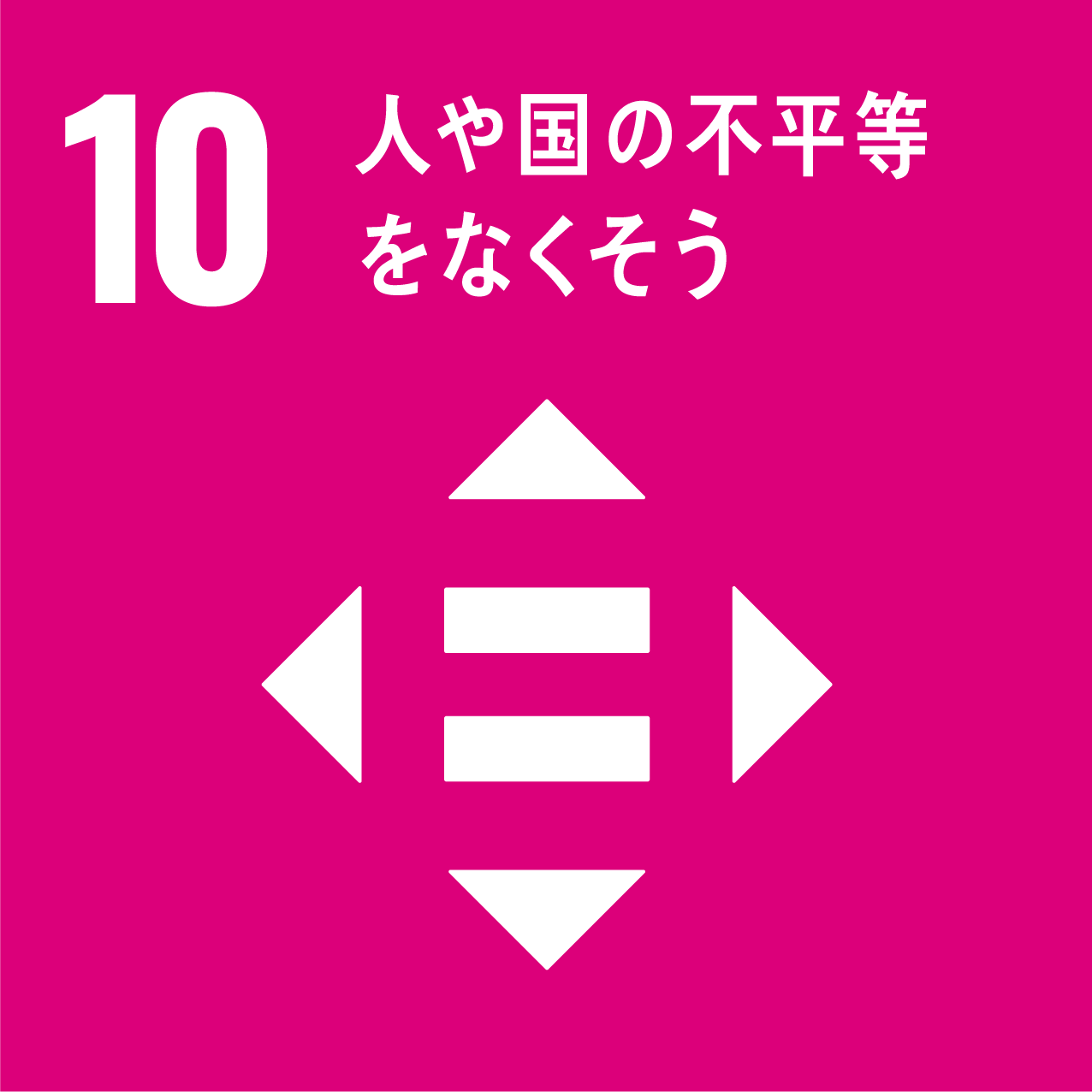 SDGs番号10